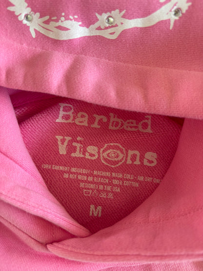 Pink Rhinestone Hoodie