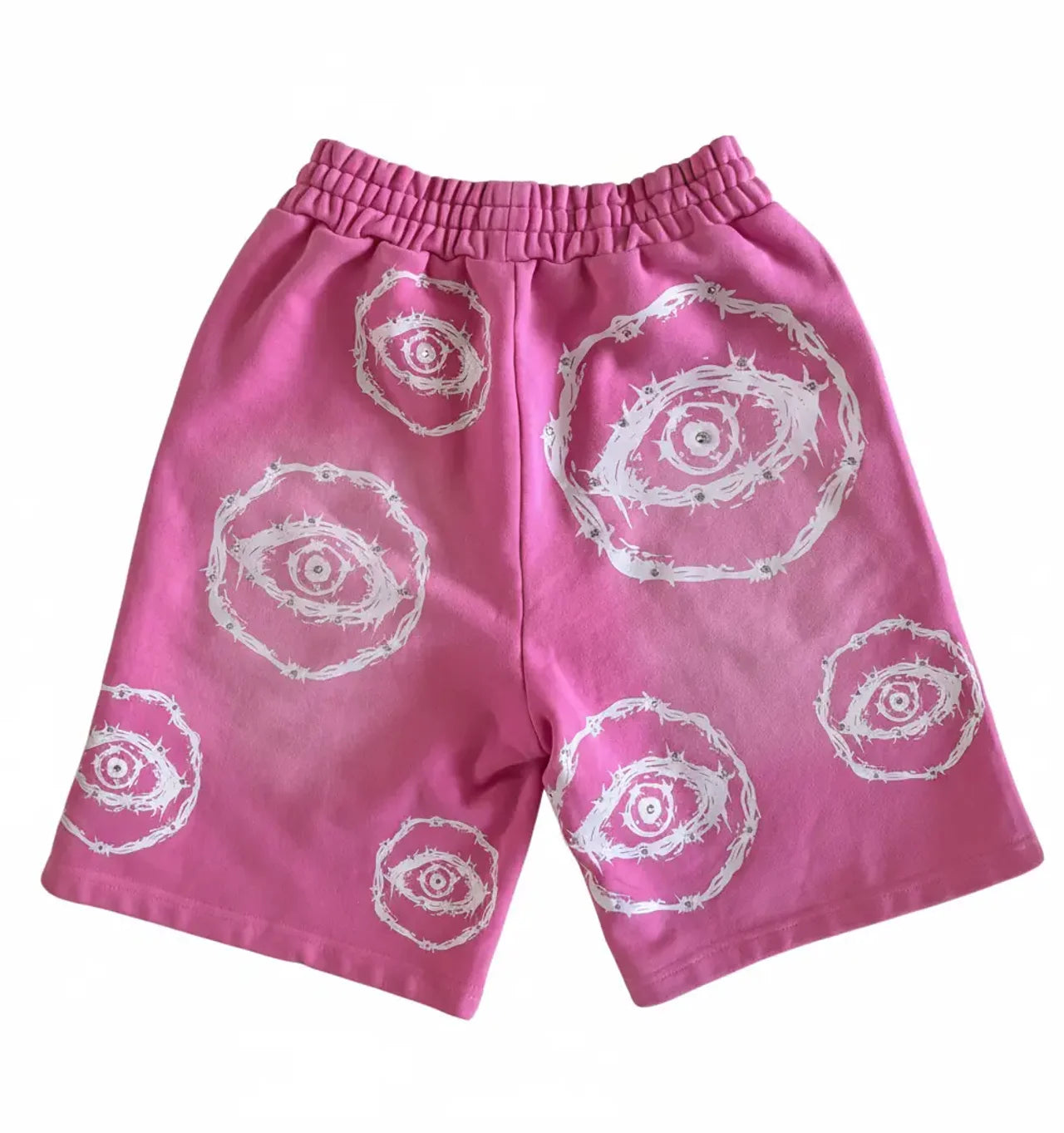 Pink Rhinestone Shorts
