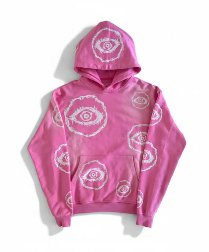 Pink Rhinestone Hoodie
