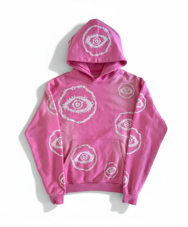 Pink Rhinestone Hoodie